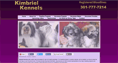 Desktop Screenshot of kimbrielkennels.com